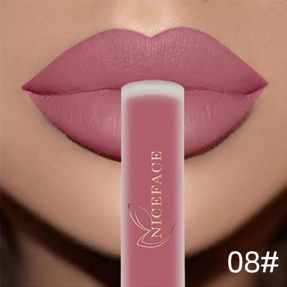 Lip Gloss 34 Colors Nude Matte Liquid Lipstick Mate Waterproof Long Lasting - Picture 6 of 6